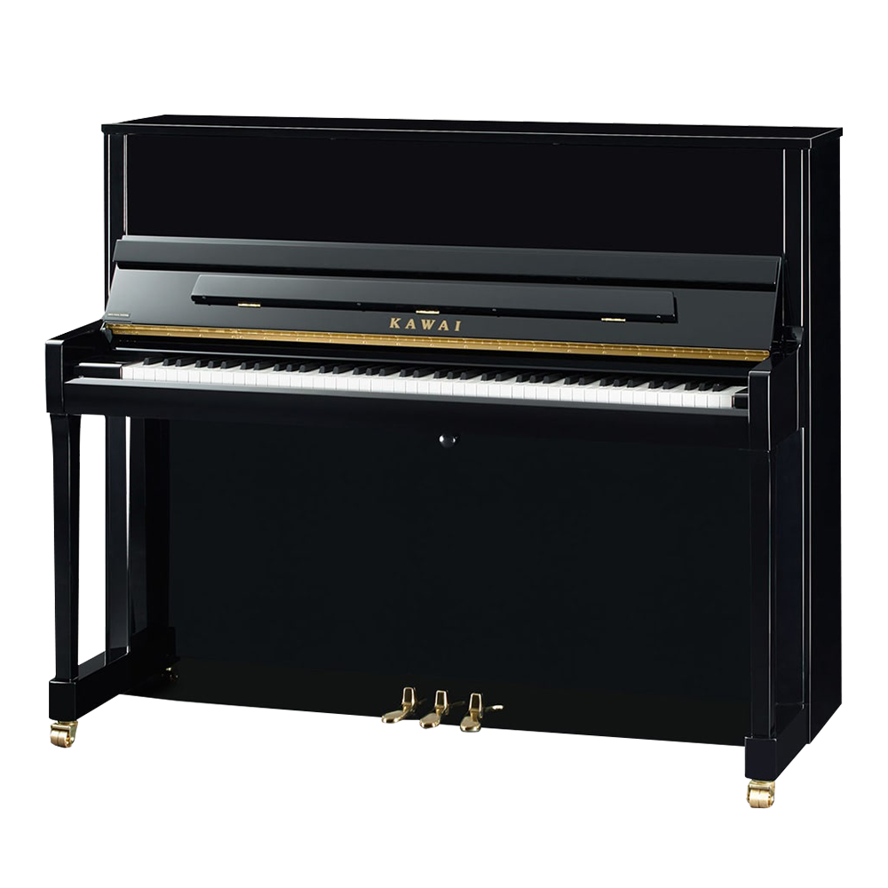 KAWAI K-300 M/PEP Parlak Siyah 122 CM Duvar Piyanosu