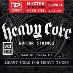 Jim Dunlop DHCN1254 Heavy Core Elektro Gitar Teli (12-54)