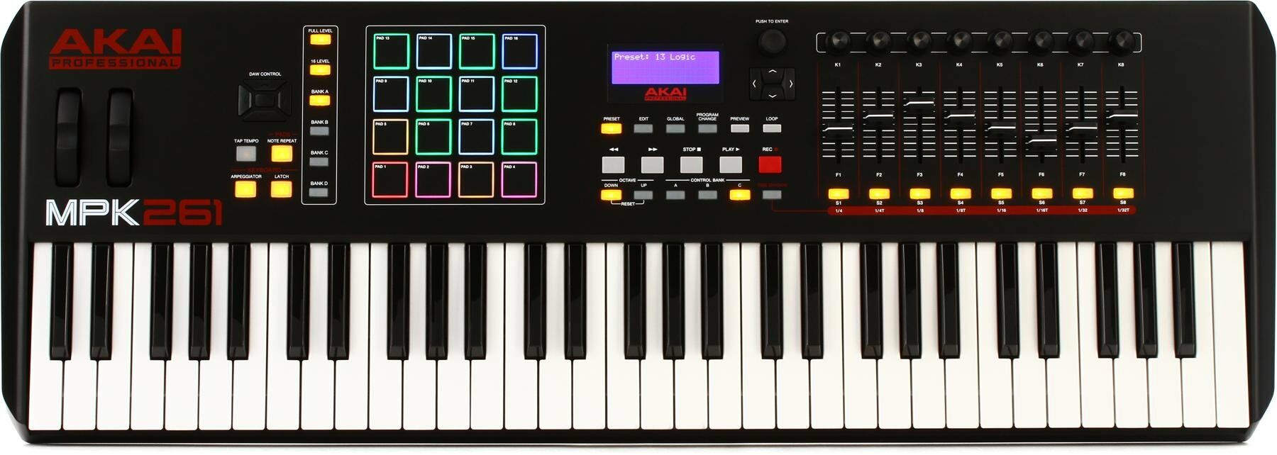 AKAI MPK261 / 61 Tuş MIDI Klavye