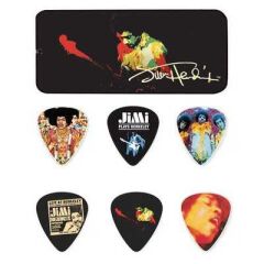 Jim Dunlop Jimi Hendrix Band Of Gypsys 12li Pena Seti (Heavy)