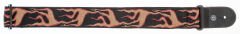 GİTAR ASKISI 50MM DOKUMA FLUID FLAMES