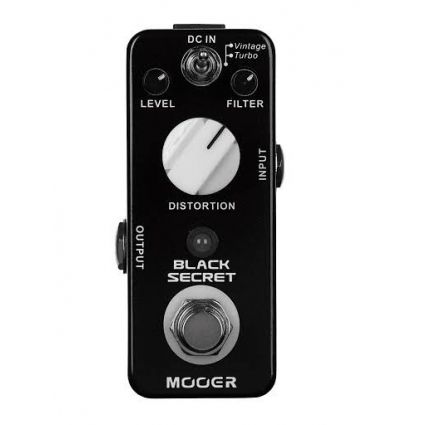 Mooer MDS1 Black Secret Distortion Pedalı