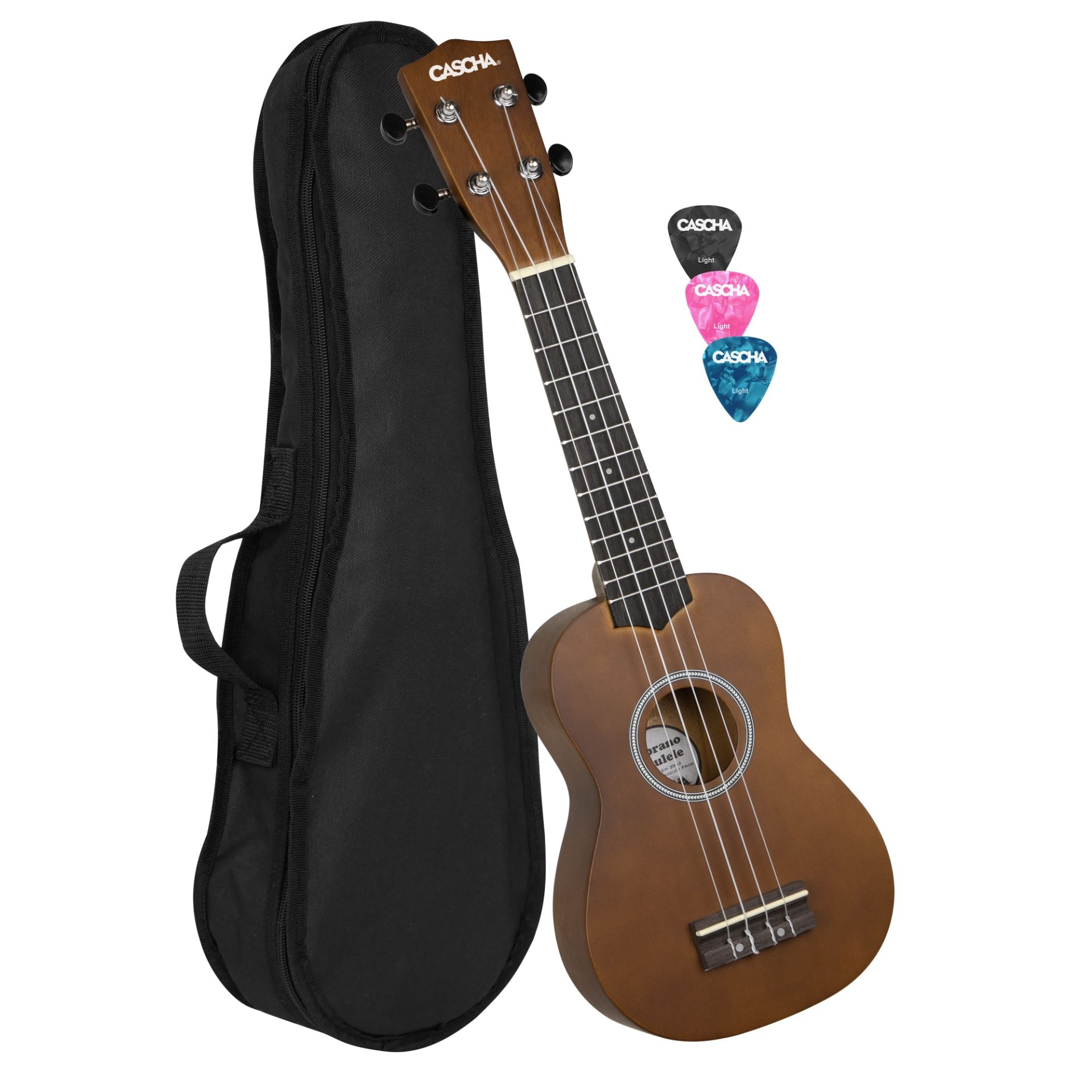 Cascha EH 3953 Limewood Soprano Ukulele Set