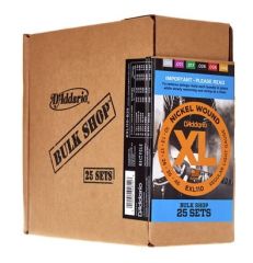 (25 SET) ELEKTRO GİTAR TEL SETİ, XL, 10-46, NICKEL