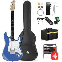 Donner DST-100T Elektro Gitar Seti (Lake Blue)