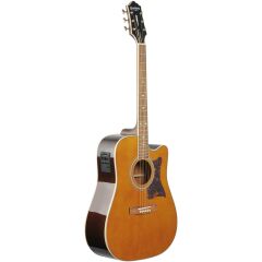 Epiphone Masterbilt DR-500MCE Elektro Akustik Gitar (Natural)