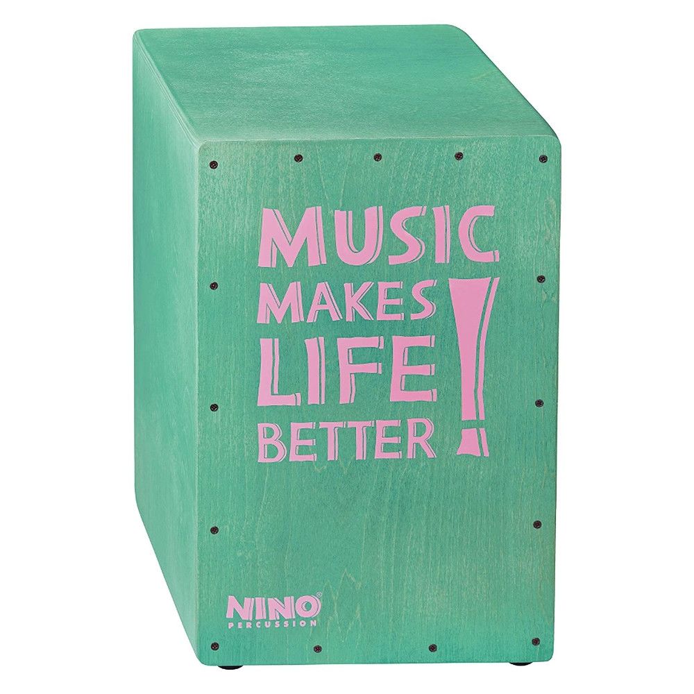 Nino NINO952TU Better Life Series Cajon (Turquoise)