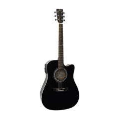 SX MD160CE/BK Elektro Akustik Gitar (Black)