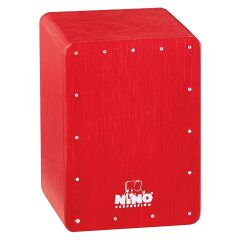Nino NINO955R Mini Cajon Shaker (Kırmızı)