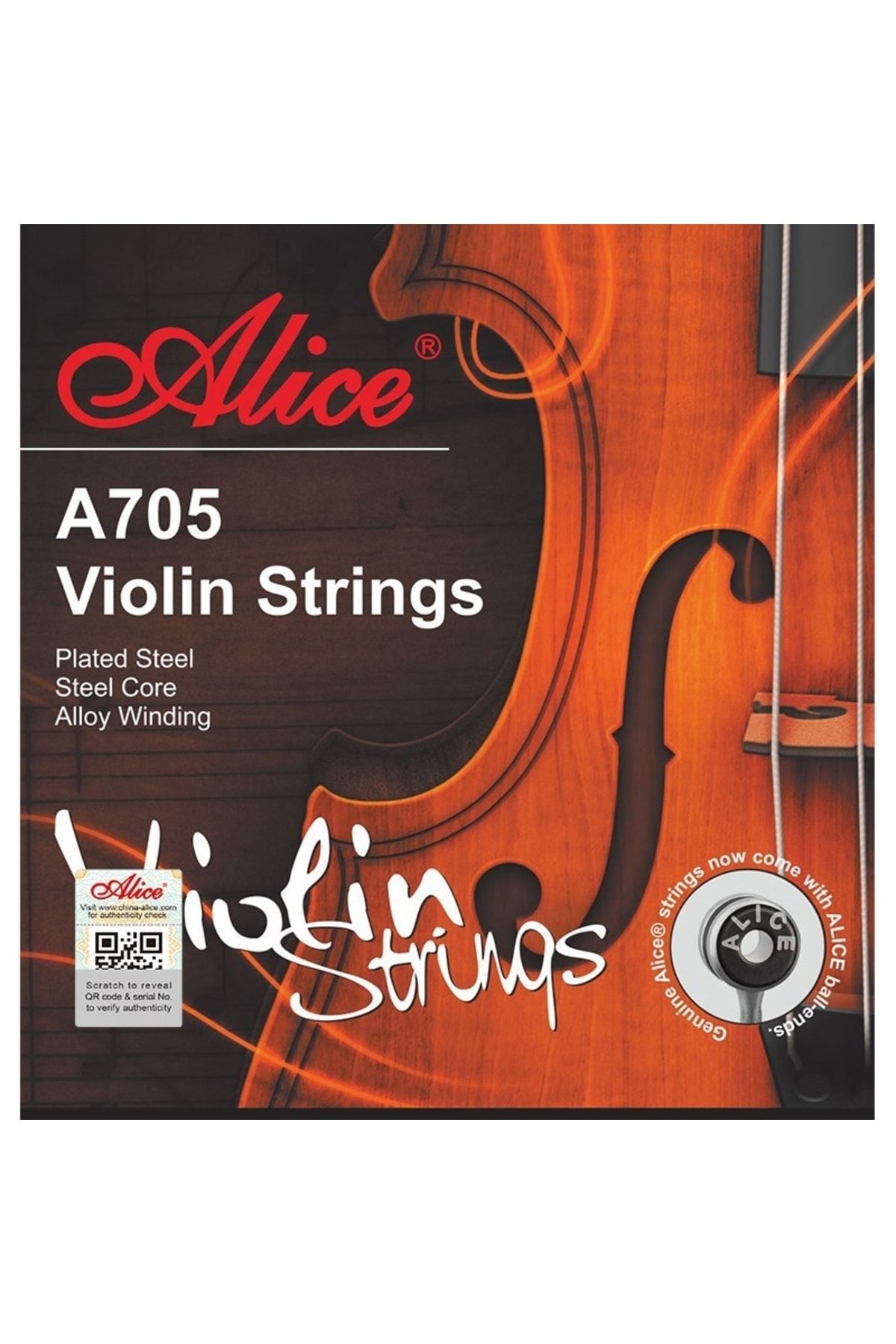 A705 Chrome Keman Takım Tel