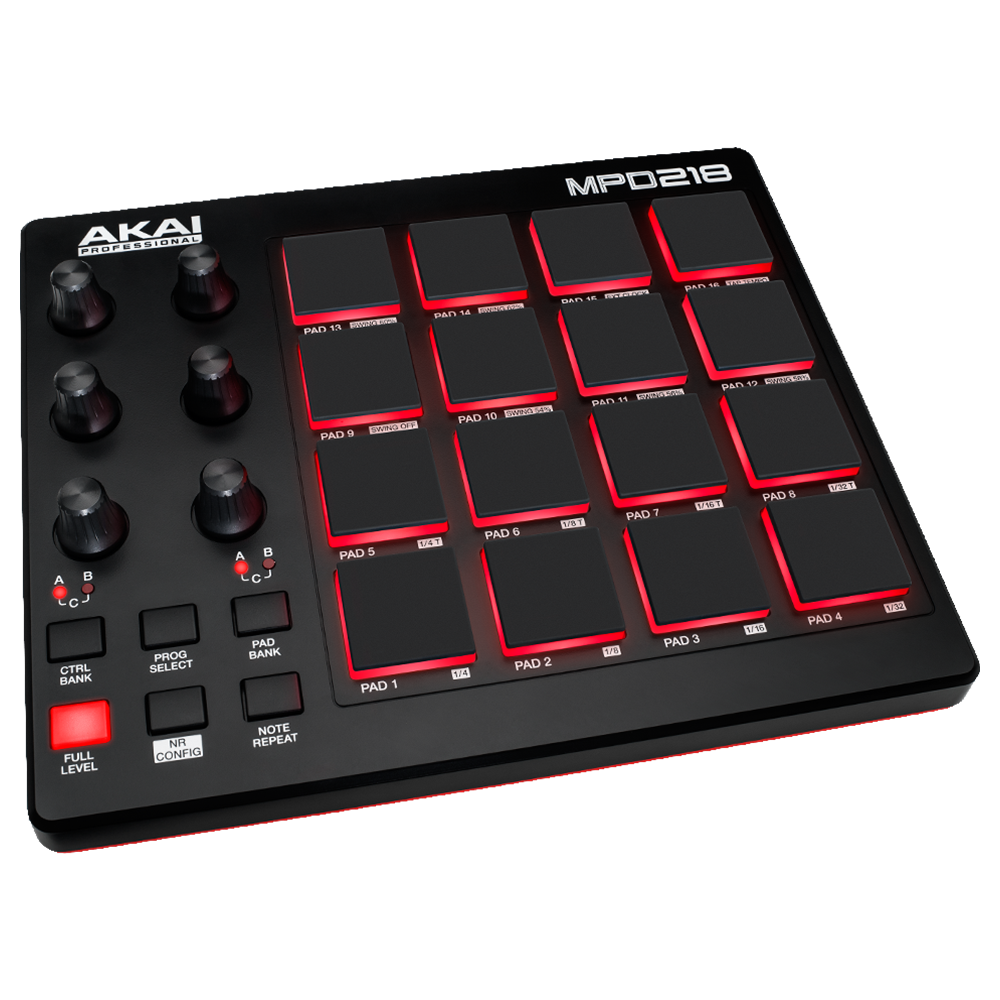 AKAI MPD218 USB Drum Pad Kontrol Cihazı