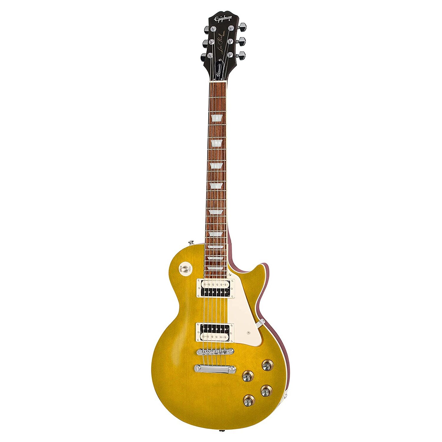 Epiphone Les Paul Classic Worn Elektro Gitar (Metallic Gold)