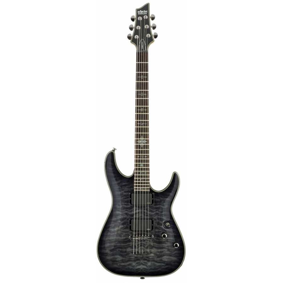 Schecter Damien Elite-6 Elektro Gitar (Trans Black Burst)