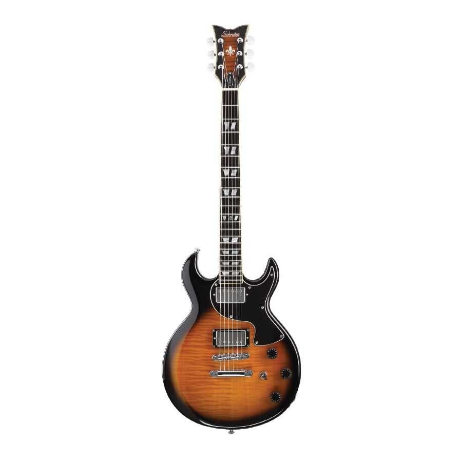 Schecter S1 Custom Elektro Gitar (Vintage Sunburst)