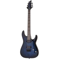 Schecter Omen Elite-6 Elektro Gitar (See Thru Blue Burst)