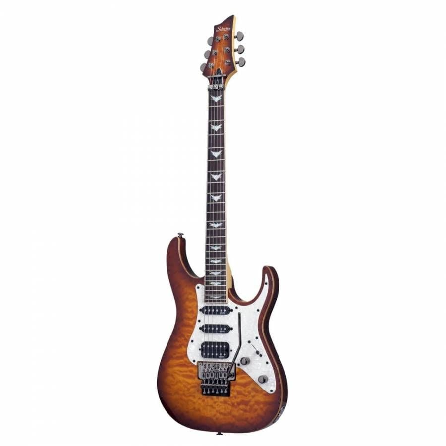 Schecter Banshee-6 Extreme FR Elektro Gitar (Vintage Sunburst)