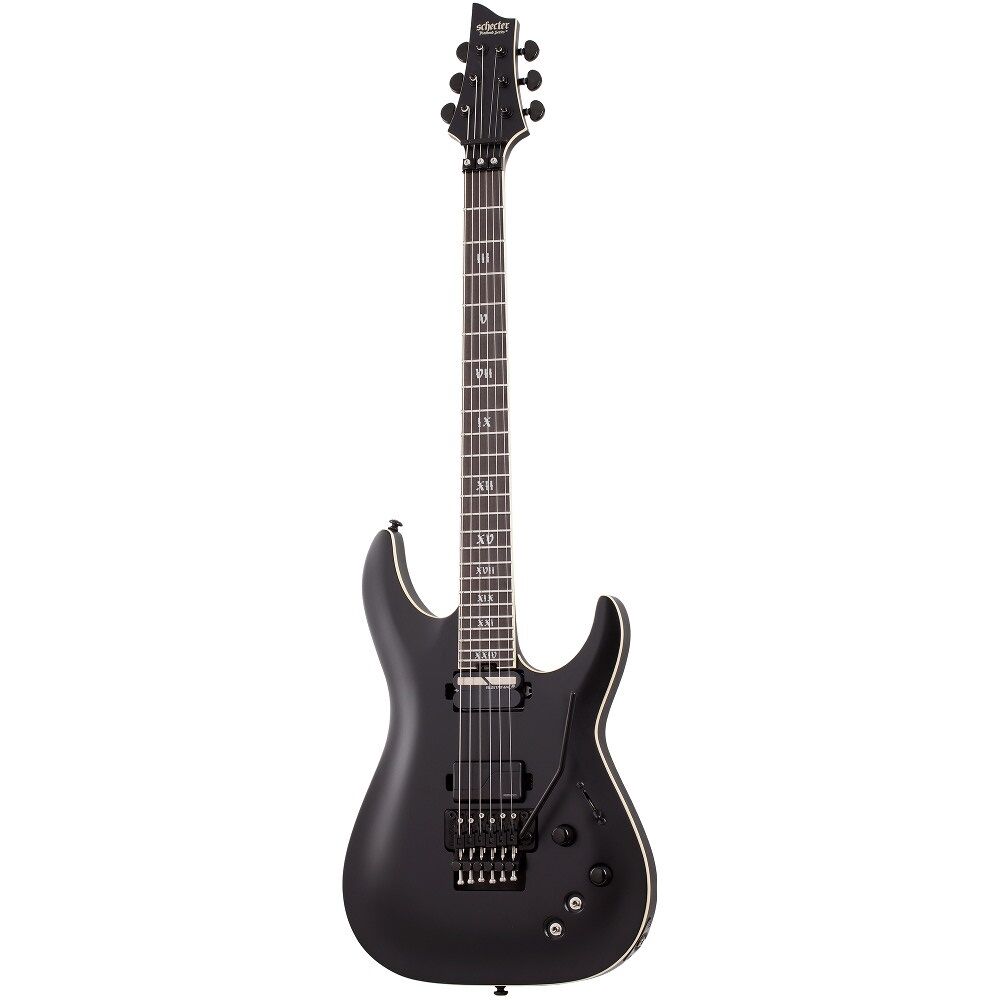 Schecter C-1 FR S SLS Evil Twin Elektro Gitar (Satin Black (SBK)