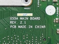 Asus X55 X55a K55 A55 U57 Anakart X55A Maınboard Rev 2.1