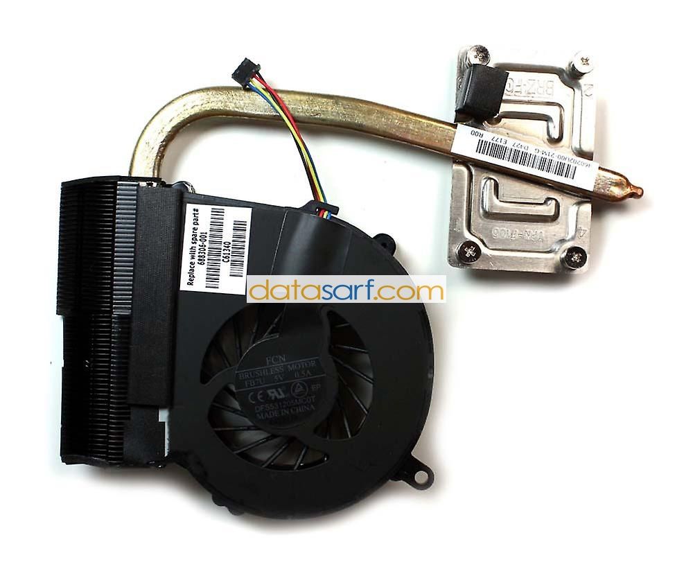 Hp 650 655 Cq58 Fan Ve Soğutucu Bakır 688306-001