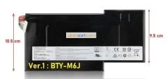 Msı MS-17B3 Orijinal Batarya Pil BTY-M6J