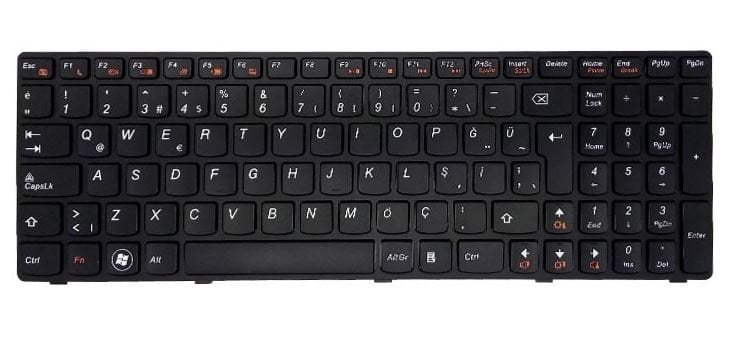 Lenovo G570 Klavye PK130E43A06 NSK-B50SC