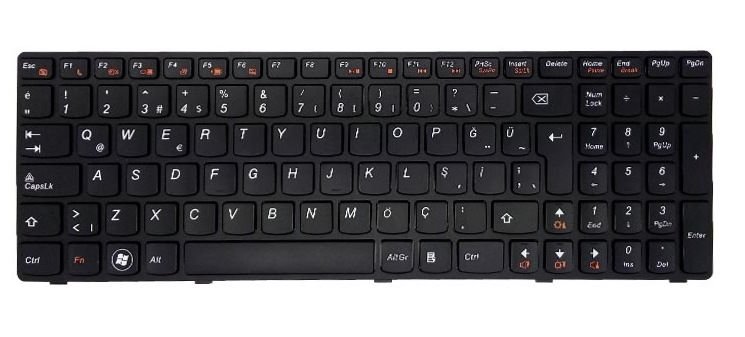 Lenovo Z565 Klavye PK130E43A06 NSK-B50SC