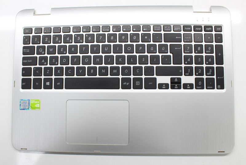 Asus Flip TP501UA TP501 TP501U TP501UB T530 R518U  Orijinal Üst Kasa Klavye