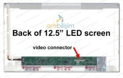 Hp 2570p 2560p 12.5 Standart 40 Pin Led Ekran B125xw02