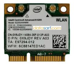 Dell Vostro V5460 Orijinal Wireless Kart 0X9JDY İntel Centrino Advanced-N 6205 5G Uyumlu