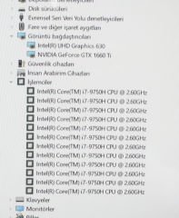 MSI 9SE Anakart MS-16W11 VER:1.0 i7-9750H GTX1660Tİ 120HZ