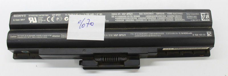 Sony Vpcf1 PCG-81112M PCG-81113M Orijinal Batarya Pil VGP-BPS21 %70 Sağlık