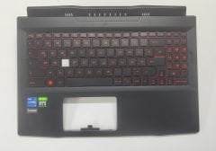 MSI Katana GF66 11UE 11UG MS-1581 MS-1582 MS-1583 MS-1584 GL66  Bravo MS-158K Orijinal Klavye Üst Kasa 1 Tuş Eksik
