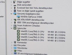 Sony Vpcf1 PCG-81112M PCG-81113M Orijinal Anakart Ufak Kusurlu