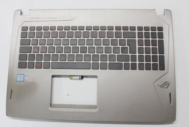 ASUS ROG Strix FX60V Orijinal Klavye Üst Kasa Ufak Kusurlu