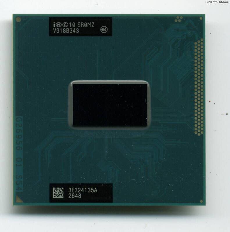 İntel Core i5-3210M SR0MZ Notebook Laptop İşlemci