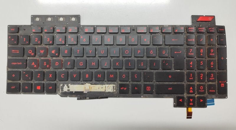 Asus ZX63 Orijinal Arızalı Klavye AEBKLA04010