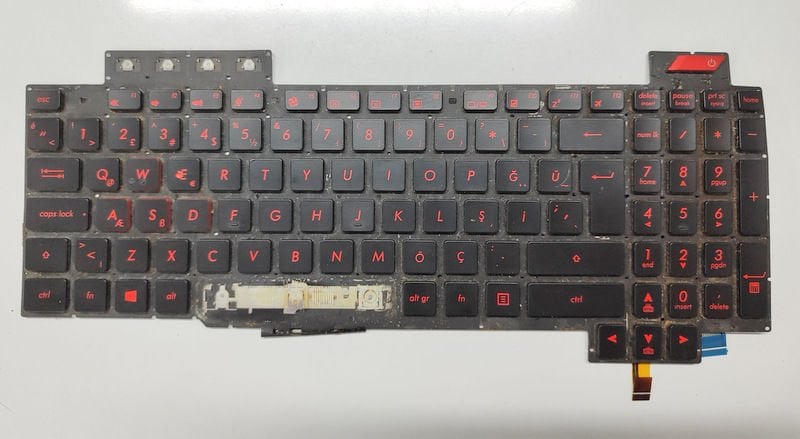 Asus FZ63 Orijinal Arızalı Klavye AEBKLA04010