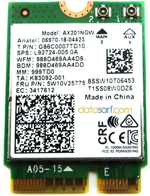 Acer Swift N20H2 Orijinal Wireless Kart 8SSW10T06453 L92724-005 AX221NGW
