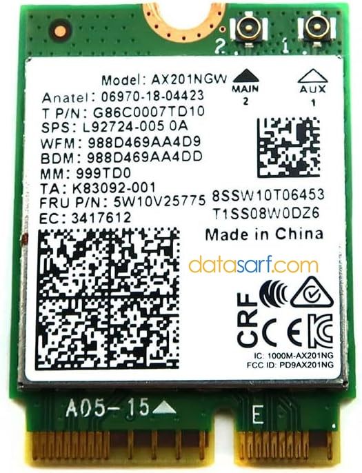 HP 11-AX Orijinal Wireless Kart 8SSW10T06453 L92724-005 AX221NGW