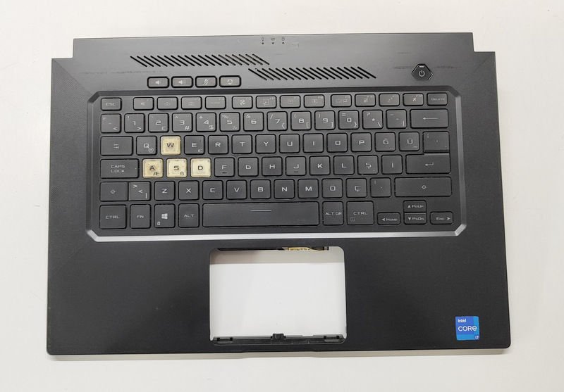 ASUS TUF FX516 FX516 FX516P FX516PR FX516PM Orijinal Klavye Üst Kasa 6051B1444801