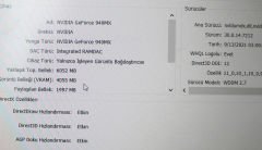 Dell Vostro V5568 Orijinal Anakart LA-D821P İ7-7500U 4GB 940MX