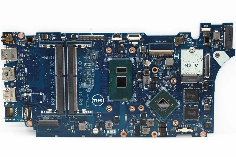 Dell Vostro P62F Orijinal Anakart LA-D821P İ7-7500U 4GB 940MX