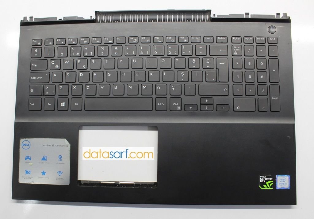 Dell İnspiron 15-7567 Üst Kasa Klavye Palmrest 0MDC8K 0163K2