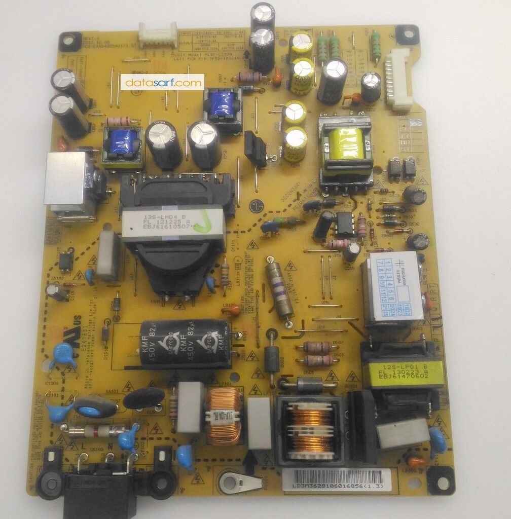 LG 42LA620S 42LA613S 42LN6150 Power Besleme Kartı EAX64905401 1.5