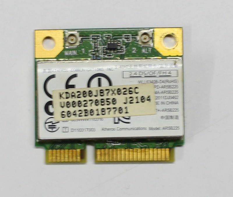 Toshıba L850 L855 S850 S855 Orijinal Wireless Kart