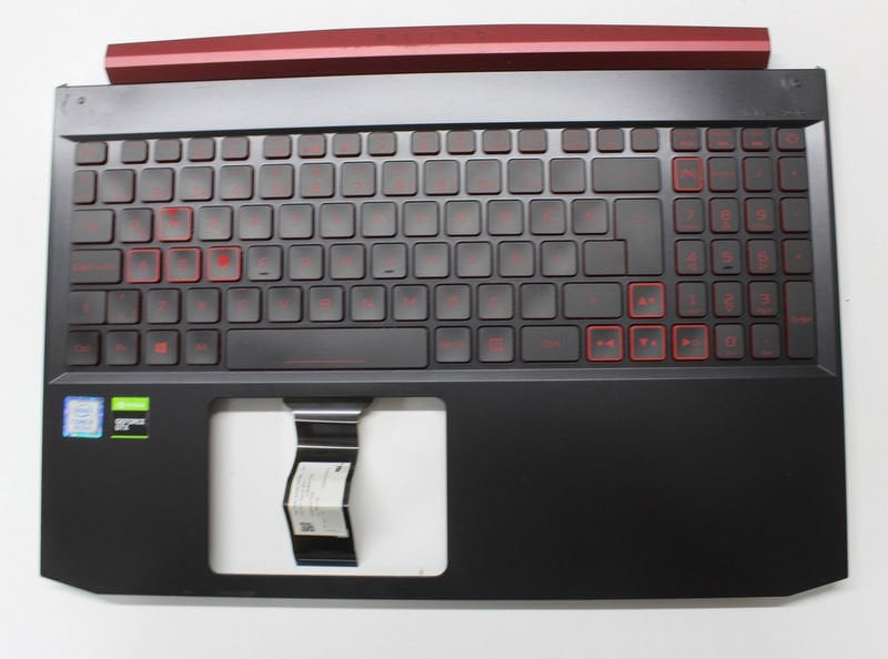 Acer Nitro AN715-51 Orijinal Klavye Üst Kasa Kasa Kusurlu