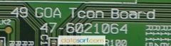 Phılıps 49PFS5301 T-Con Kart 47-6021064