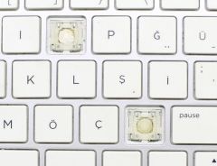 Hp 15-P210NT Üst Kasa Klavye Sağlam 2 Tuş Eksik