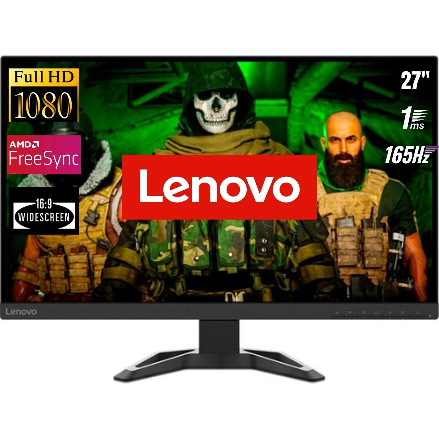 Lenovo G27-30 27'' 165Hz 1ms(mprt) (2xhdmı+Display)