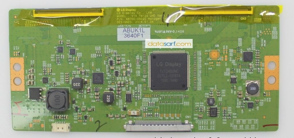 Lg 42UB820V T-Con Kart 6870C-0502C
